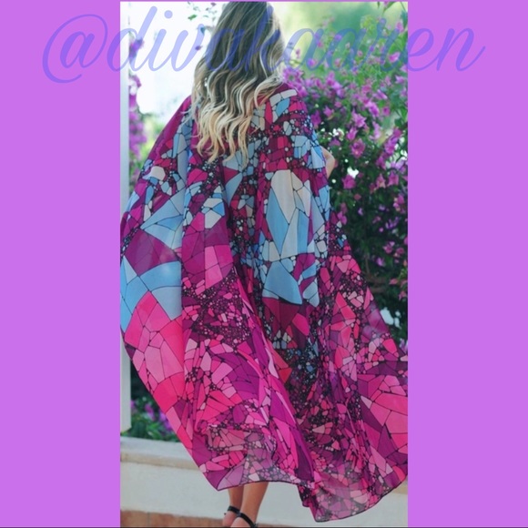 Other - GORGEOUS Geometric Kimono | Duster | Cover Up
